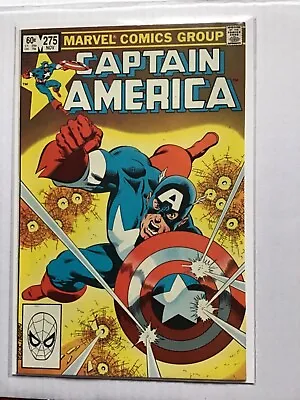 Buy Captain America # 275 First Baron Zemo Ii First Print Marvel Comics  • 29.95£