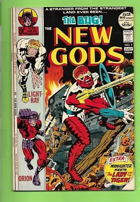 Buy Jack Kirby DC NEW GODS No9. July 1972, The Bug, Lightray, Orion 52 Bogs. FN Copy • 20£