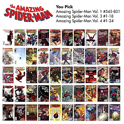 Buy Amazing Spider-Man Vol 1 #307-801 | Vol 3 #1-18 | Vol 4 #1-32 YOU PICK Comic Lot • 3.57£
