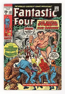 Buy Fantastic Four #102 VG/FN 5.0 1970 • 17.35£