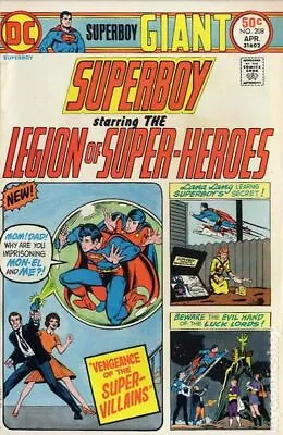 Buy Superboy #208 VG 1975 Stock Image Low Grade • 5.08£