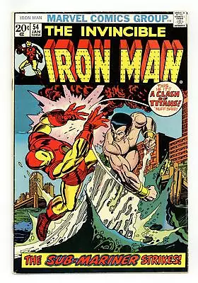 Buy Iron Man #54 VG+ 4.5 1973 1st App. Moondragon • 44.27£