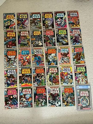 Buy Star Wars #1-#30 - Marvel Comics - 1977 - First Edition - Inc Cgc Issue 1 • 625£