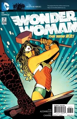 Buy Wonder Woman #7 (2011) Vf/nm Dc • 5.95£