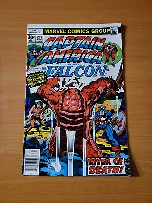 Buy Captain America #208 ~ VERY FINE - NEAR MINT NM ~ 1977 Marvel Comics • 27.65£