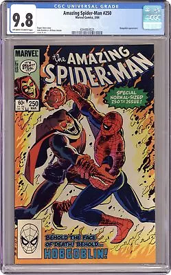 Buy Amazing Spider-Man #250D CGC 9.8 1984 4344864021 • 150.44£