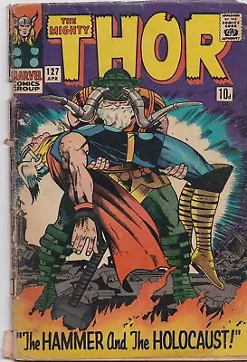 Buy Thor #127 April 1966 Good- 1.8 1st Appearance Of Pluto Aka Hades • 19.99£