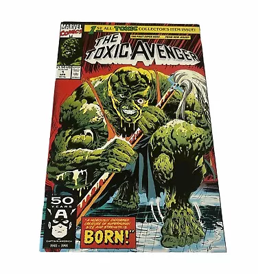 Buy Toxic Avenger # 1 Comic April 1990 Marvel Comics Rare Key Issue Unread (box34) • 19.98£