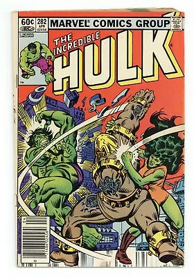 Buy Incredible Hulk #282 GD/VG 3.0 1983 • 18.50£