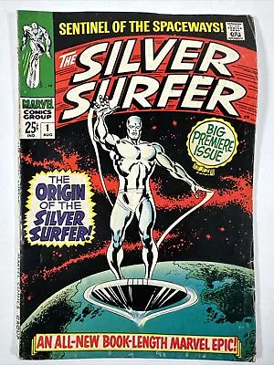 Buy Silver Surfer #1  Origin Of The Surfer 1968 - Complete • 283.82£