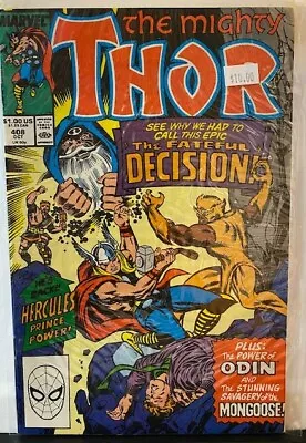 Buy 1962 Marvel Comics - The Mighty Thor #408 (VF/NM) • 3.94£
