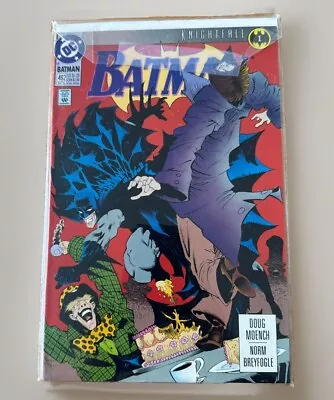 Buy DC Comics Batman Knightfall 492 Early May 93 Sleeve And Board • 24.99£