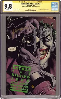 Buy Batman The Killing Joke #1 Bolland 1st Printing CGC 9.8 SS Bolland/ Higgins 1988 • 1,103.34£