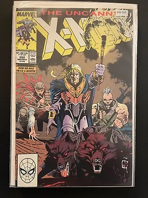 Buy The Uncanny X-Men 252 Higher Grade Marvel Comic Book D36-142 • 8.02£