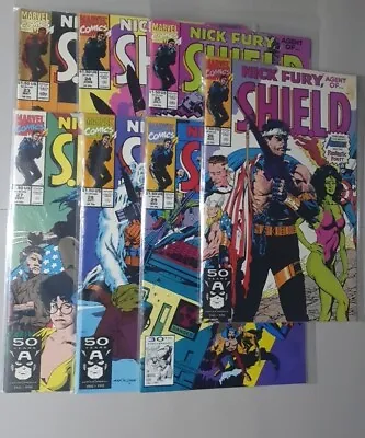 Buy Nick Fury Agent Of Shield #23 - #28 Marvel Comics/she Hulk/Wolverine/avengers... • 8£