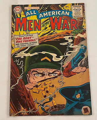 Buy All American Men Of War  For Rent - One Foxhole  #25 Sept. 1955 DC Comics • 55.15£