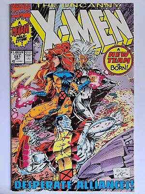 Buy Uncanny X-Men #281 Newsstand Edition Marvel Comics 1991 FN+ • 2.50£