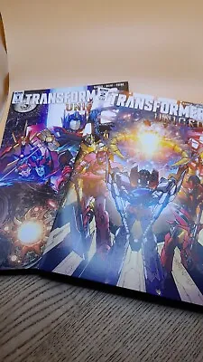 Buy Transformers Unicron Comics Issues #1 & #2 IDW Cover A 2018 Barber Milne Cheng • 7.95£