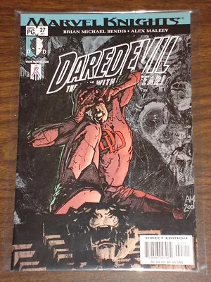 Buy Daredevil Man Without Fear #27 Vol2 Marvel January 2002 • 5.49£