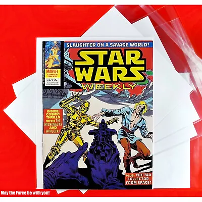 Buy Star Wars Weekly # 62     1 Marvel Comic Bag And Board 2 5 79 UK 1979 (Lot 2587 • 8.99£