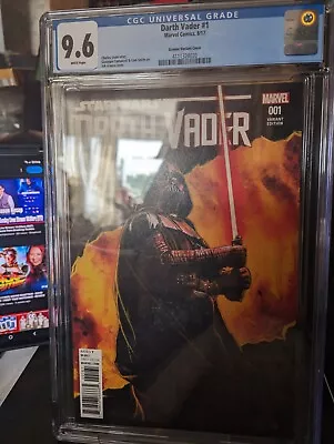 Buy Cgc 9.6 Star Wars Darth Vader 1 Granov Cover • 23£