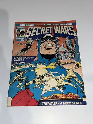Buy Marvel Super Heroes Secret Wars #12 21st September 1985 Free Zoids Pullout Uk • 25£