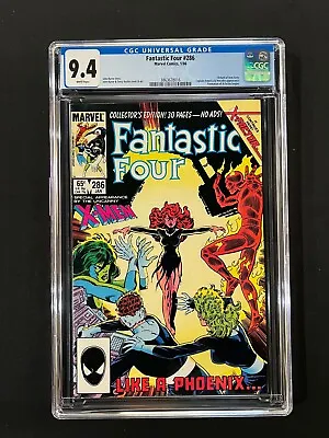 Buy Fantastic Four #286 CGC 9.4 (1986) - Return Of Jean Grey • 36.16£