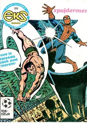 Buy 1982 Amazing Spider-Man #211 Serbia EKS ALMANAH No. 329 Sub-Mariner • 6.02£