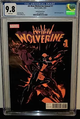 Buy All-new Wolverine Annual #1 Cgc 9.8 Del Rey Variant! Laura Kinney! Deadpool 3! • 102.74£