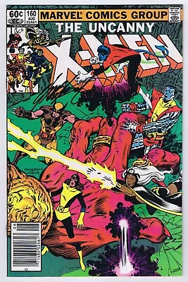 Buy Uncanny X-Men #160 Newsstand VF Signed W/COA Chris Claremont 1982 Marvel Comics • 118.73£