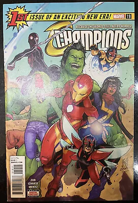 Buy Marvel Comics Champions #19 2018 1st Appearance Of Snowguard NM • 9.99£