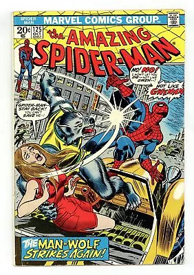 Buy Amazing Spider-Man #125 GD/VG 3.0 1973 • 20.91£