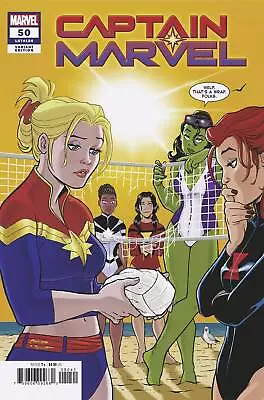 Buy Captain Marvel (2019-2023) #50 Variant Amanda Conner Variant Marvel Comics • 3.78£
