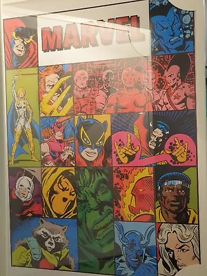 Buy Marvel Poster - 50x70 Cm - 16 Heroes In Ones Comic Book Art Style Print • 14.95£