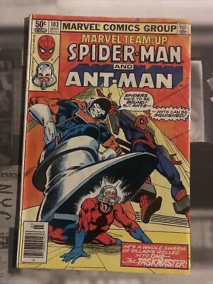 Buy Marvel Team Up #103 Spider-Man & Ant-Man 2nd Full App Taskmaster Marvel Inv#16JM • 11.39£