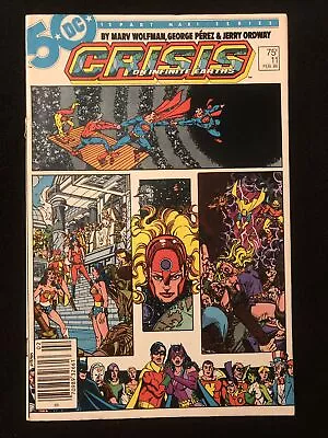 Buy Crisis On Infinite Earths 11 6.5 7.0 Newsstand 1986 Jl • 8.03£