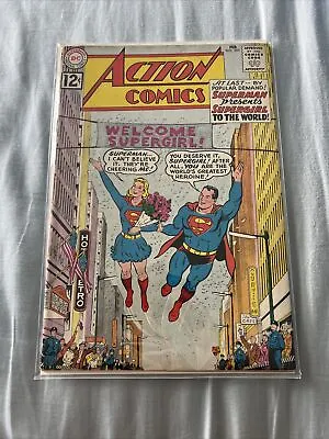 Buy Action Comics #285 - Supergirl Revealed!! 1962 • 118.95£