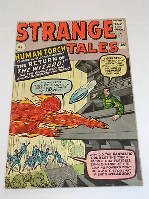 Buy Strange Tales #105 Marvel Comics February 1963 Fn- (5.5)** • 89.99£