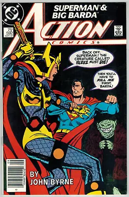 Buy Action Comics 592  Superman And Big Barda Of The New Gods!  VF  Newsstand 1987  • 7.85£