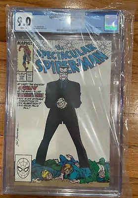 Buy Spectacular Spider-man #139 (1988) CGC 9.0 🔑 1st Cover & Origin Of Tombstone • 59.96£