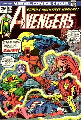 Buy Avengers #126 FN- 5.5 1974 Stock Image Low Grade • 8.29£