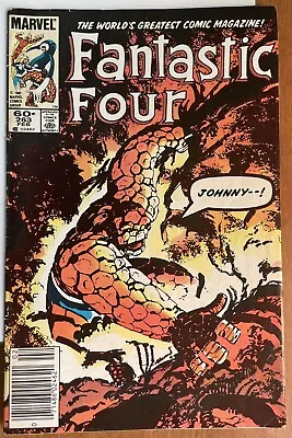 Buy Fantastic Four Vol. 1 #263 (Marvel, 1984)- Newsstand- Fine- Combined Shipping • 3.94£