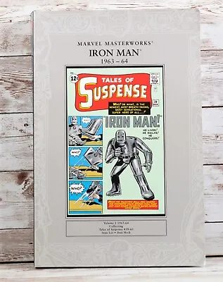 Buy Iron Man Marvel Masterworks Vol 1 1963-64, Stan Lee Volume 1 Tales Of Suspense • 14.95£
