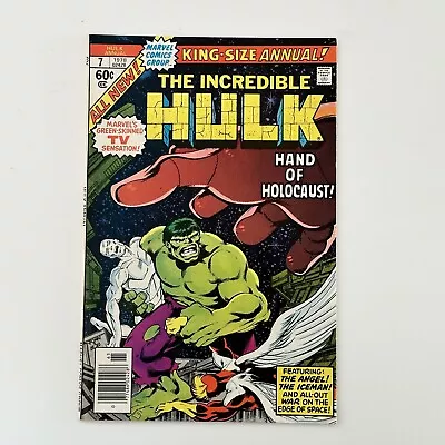 Buy Incredible Hulk King-Size Annual #7 1978 VF- • 30£