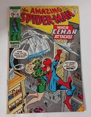 Buy Amazing Spider-Man #92 Gwen Stacey Cover Midgrade • 19.98£