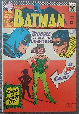 Buy DC Comics Batman #181 FN- (5.0) 1st App Poison Ivy, With Loose Poster #MSI0262 • 499.99£