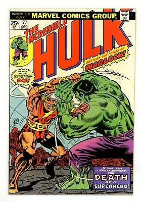 Buy Incredible Hulk #177 FN- 5.5 1974 • 23.19£