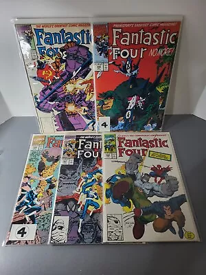 Buy Fantastic Four Vol 1. (5) Comic Lot Issues 344-345-346-347-348 Marvel 1990 • 27.98£