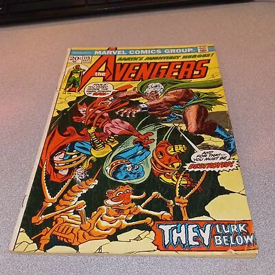 Buy AVENGERS #115 Marvel Comics 1973 DEFENDERS Crossover Romita Black Panther Vision • 14.03£