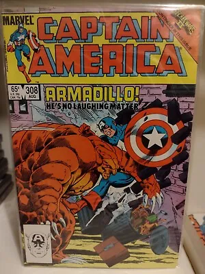 Buy Captain America #308 (1985, Marvel) Warehouse Inventory N/M Condition Comic Book • 7.22£